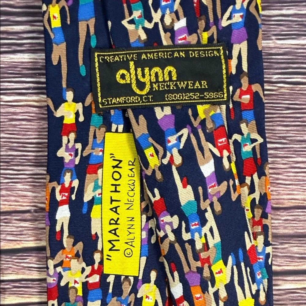 Alynn Zylos and XMI Silk Set of 3 Men's Ties. Marathon‎ Vintage and 325 Series